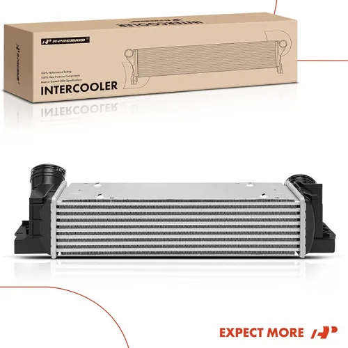 Miniatura 8 de A-Premium Turbocompresor intercooler compatible con BMW 328i 2007-2011, 328i xDrive 2009-2011, 328xi 2007-2008, 335i 2007-2013, 335i xDrive