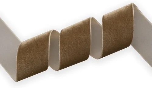 Miniatura 35 de Cinta de terciopelo negro de 1 1/2 pulgadas de una cara de nylon para envoltura de regalos, lazos para el pelo, gargantilla, decoraciones de boda