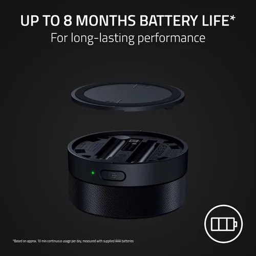 Miniatura 7 de Razer Cápsula de control inalámbrico: control de audio avanzado para altavoces Nommo V2 y Leviathan V2 - Personalización de luz RGB - Marcación