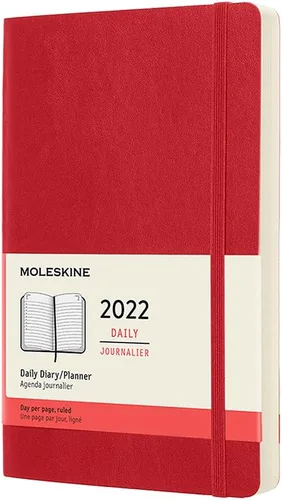 Miniatura 17 de Moleskine Agenda mensual clásica de 12 meses de 2022, tapa suave, grande (5 x 8.25 pulgadas), color negro