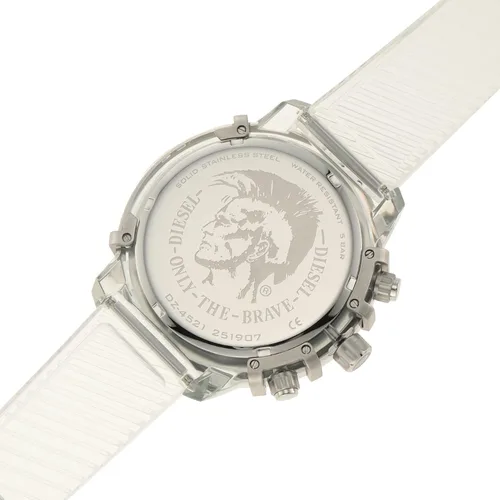 Miniatura 5 de Diesel Reloj de cuarzo cronógrafo de acero inoxidable Griffed para hombre Griffed - DZ4519