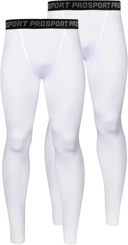 Miniatura 32 de Pantalones de compresión para hombre, mallas de compresión de una pierna para baloncesto, capri 3/4, leggings atléticos, capa base de secado fresco