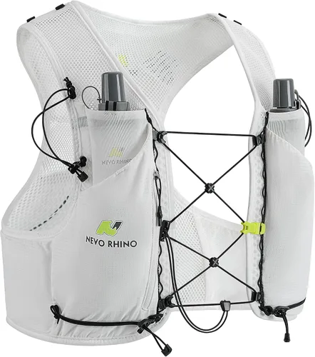 Miniatura 9 de Chaleco de hidratación para correr para mujeres y hombres, chaleco ligero para agua con 2 botellas blandas TPU de 250 ml, chaleco para corredores