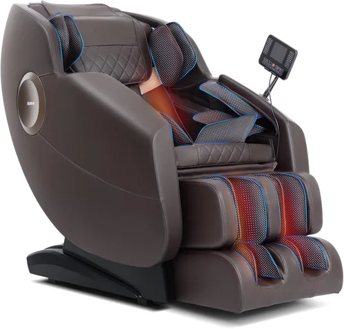 Miniatura 8 de Silla de Masaje, Silla de Masaje de Cuerpo Completo de Gravedad Cero, Sillón Reclinable Shiatsu con 14 Puntos de Masaje, Calefacción Lumbar