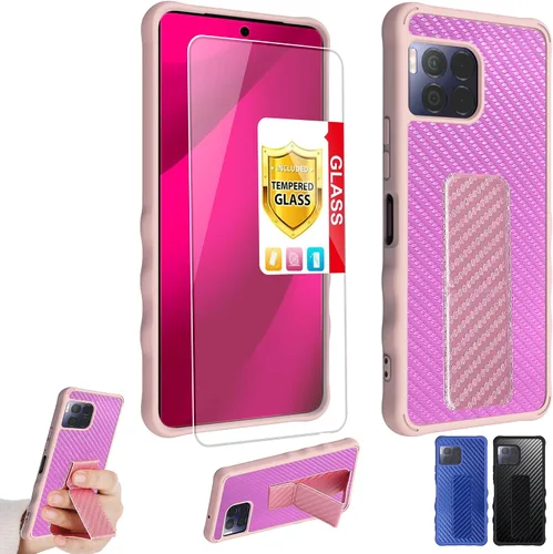 Miniatura 11 de Aroepurt Funda compatible con Gabb Phone 3 Pro Phone Case Stand Cover [Protección gruesa de silicona suave] [Cambio de forma multidireccional 3D]