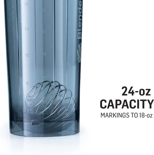 Miniatura 6 de BlenderBottle Strada Shaker Cup (28 onzas, blanco) y BlenderBottle Shaker Bottle Pro Series (24 onzas, negro)