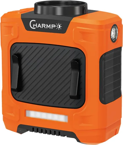 Miniatura 9 de Ventilador de cintura portátil – Batería de 6000 mAh, 3 velocidades, flujo de aire fuerte, hasta 16 horas de tiempo de trabajo, ventilador portátil