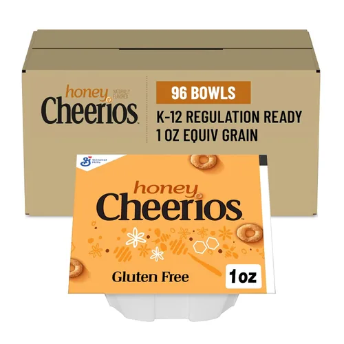 Miniatura 15 de Cheerios Vaso de cereales de manzana y canela, 1 onza (paquete de 96)