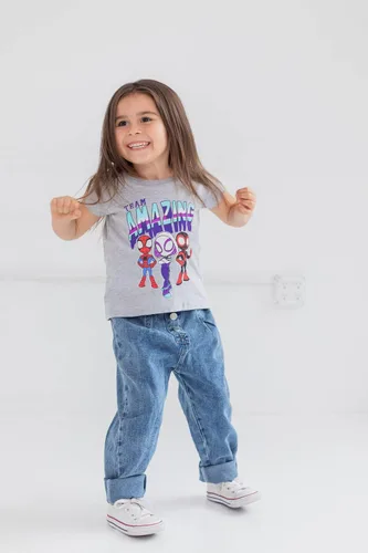 Miniatura 2 de Marvel Spidey and His Amazing Friends - Paquete de 2 camisetas para niñas pequeñas
