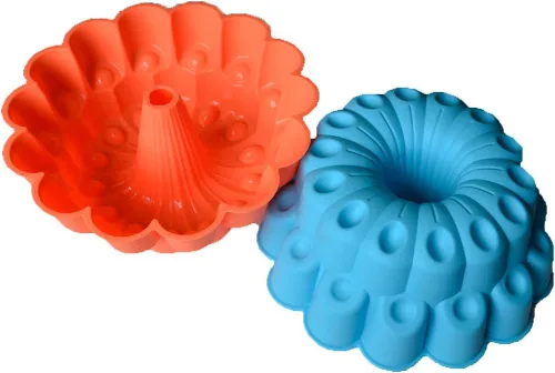 Miniatura 5 de FantasyDay Molde de silicona para pastel de cumpleaños de cola de pavo real de 9.5 pulgadas, moldes para hornear pasteles de fiesta para tu postre #1