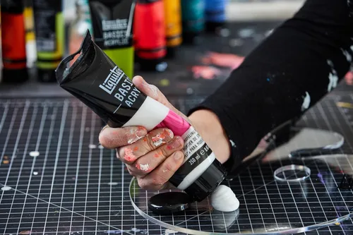 Miniatura 6 de Liquitex BASICS - Medio fluido mate, botella de 8.4 onzas (250ml)