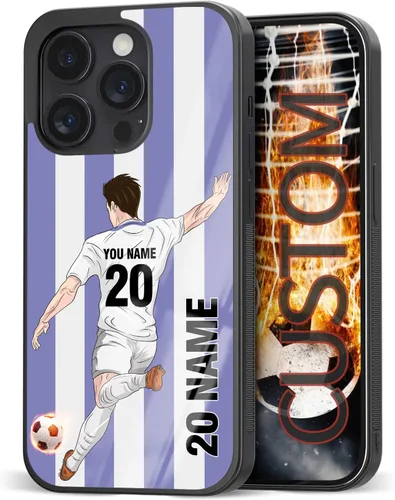 Miniatura 31 de Fundas de teléfono personalizadas con nombre personalizado para iPhone 11, 12, 13, 14 Pro 15, 16 Pro Max Plus Mini, para Samsung Galaxy S22 23 24 25