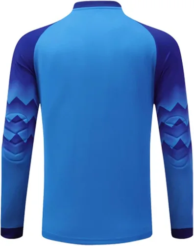Miniatura 3 de TiaoBug Camiseta de portero de gladiador para niños y niños, camiseta de portero acolchada, uniforme de entrenamiento de equipo deportivo