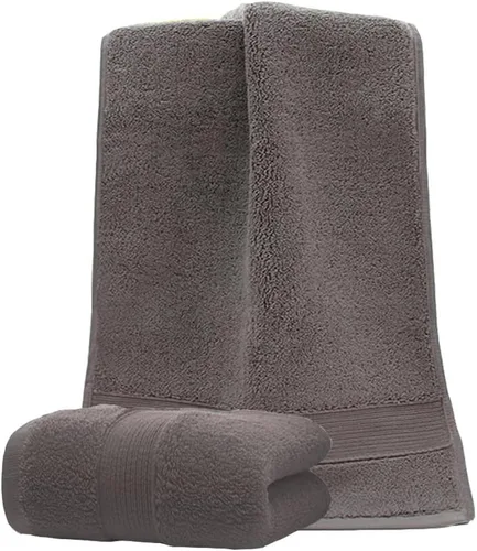 Miniatura 9 de JININQ 2 toallas de mano suaves 100% algodón de 13.4 x 29.5 pulgadas, juego de toallas faciales prémium para baño, gimnasio, hogar (azul)