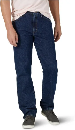 Miniatura 9 de Wrangler Authentics - Pantalones de mezclilla clásicos de 5 bolsillos, ajuste regular, para hombre de algodón