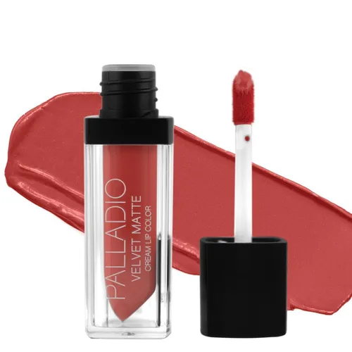 Miniatura 7 de Palladio Velvet Matte Cream Lip Color, Angora