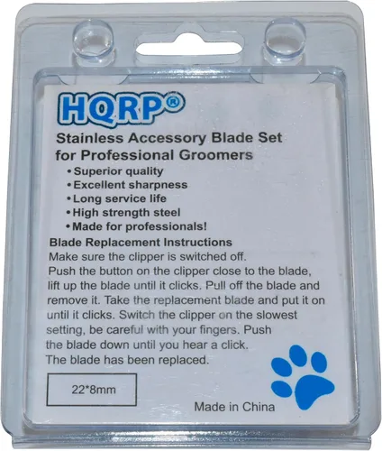 Miniatura 3 de HQRP Cuchilla cortadora de animales de tamaño 4F compatible con Oster Litio-Ion Volt 078004-000-000 para aseo de mascotas