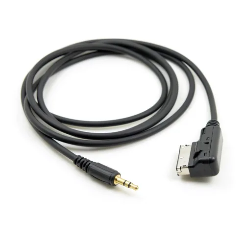 chenyang Estéreo de 0.138 in a medios en AMI MDI Audio Aux Cable adaptador para X164 X166 W204 X204 W176 W207 A207 C207 W211 W218 W212 coche y