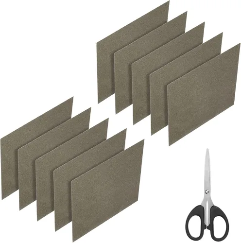 MECCANIXITY Cubierta de guía de ondas, placas de mica, hoja de mica, piezas de reparación de horno de microondas, 5.118 x 5.118 x 0.008 in con