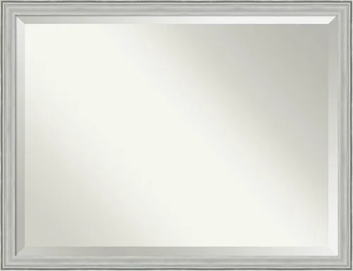 Miniatura 12 de Amanti Art Espejo de baño de madera, espejo de pared plateado Bel Volto para usar como espejo de tocador de baño sobre el fregadero