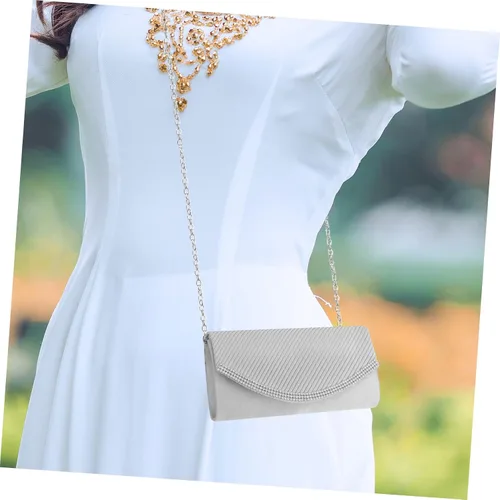 Miniatura 2 de LIFKOME Bolso de noche para mujer, bolso de mano de moda con cadena para bolsos de mujer