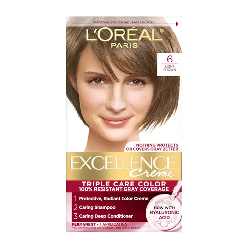 Miniatura 17 de L'Oreal Paris Excellence Crème - Tinte permanente para el cabello, color de cabello de triple cuidado, complejo Pro-Keratine para una cobertura