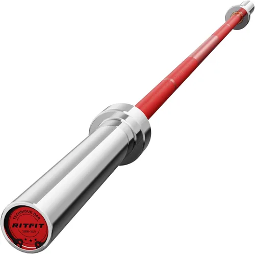 Miniatura 10 de RITFIT Olympic Barbell 4ft/6ft - 2 Inch Weight Bar for Strength Training, Weightlifting, Squat, Deadlift, Bench Press, Curl, Overhead Press
