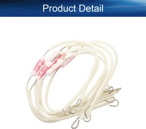 Miniatura 4 de Heyiarbeit Fusible térmico de temperatura de corte de circuito de 250V 10A 200 Celsius 6Pcs