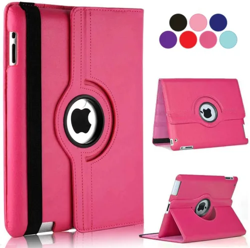 Miniatura 8 de Vultic Funda giratoria para iPad mini 1/2/3, soporte de 360 grados [apagado automático/activación] Folio PU cuero Smart Cover (negro)