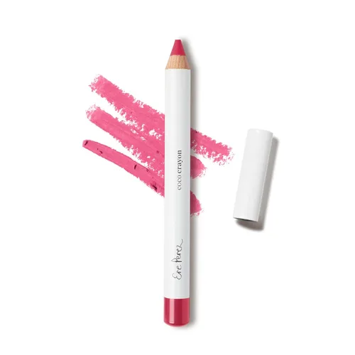 Ere Perez - Color de labios hidratante de crayón de coco natural | Baobab + aceite de coco, sílice, vitamina E | Protege, nutre, reparación | Babe