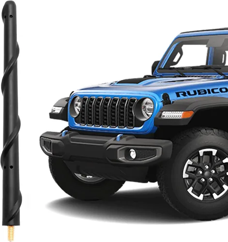 Miniatura 46 de VOFONO - Antena para Jeep Wrangler 4xe JK JL Unlimited Willys Gladiator JT Rubicon Sahara 2007-2025, accesorios Jeep Gladiator, antena Jeep Wrangler