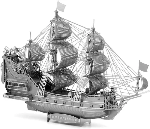 Miniatura 4 de Fascinations barco de juguete de metal 3D ICONX Queen Anne`s Revenge