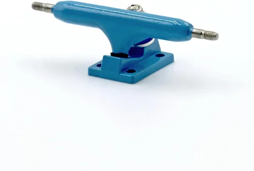 Miniatura 6 de A1 Pro Fingerboard Trucks 36 mm 34 mm 32 mm con nueva base y copa de pivote (32 mm Azul bebé)