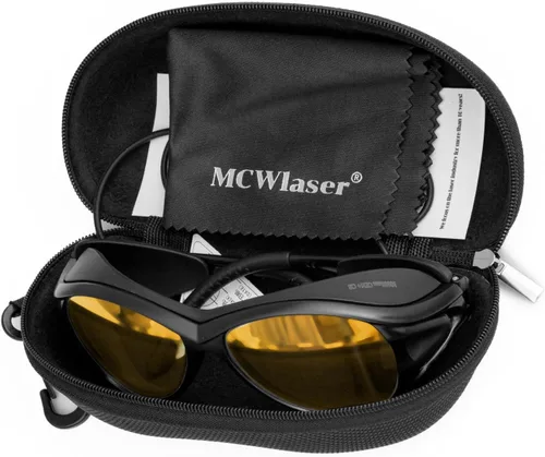 Miniatura 8 de MCWlaser Gafas de seguridad láser de CO2 10600nm 10.6um Gafas de protección para los ojos, para grabado láser de CO2 Cuttinge Beauty EP-25