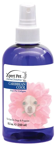 Showseason Animal Products X-Pert Pet® Caribbean Cool Pet Colonia para perros, 8.5 onzas, desodorante de larga duración, sin parabenos,