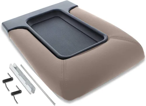 Kit de reemplazo de tapa de consola central EcoAuto para Silverado, Avalanche, Suburban, Sierra, Yukon de 99-07 - Reemplaza OEM 19127364, 19127365,