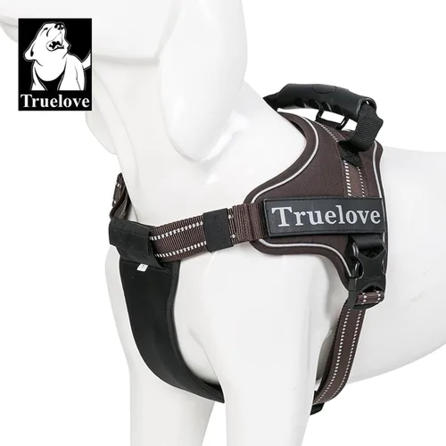 Miniatura 5 de Truelove - Arnés para perro sin tirones, costuras reflectantes que garantizan visibilidad nocturna, aventura al aire libre, arnés para perros