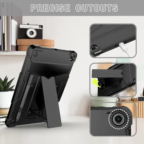 Miniatura 3 de Funda para Amazon Fire Max 11 (13ª generación, 2023) - Funda protectora híbrida resistente con función atril + 1 protector de pantalla y 1 lápiz