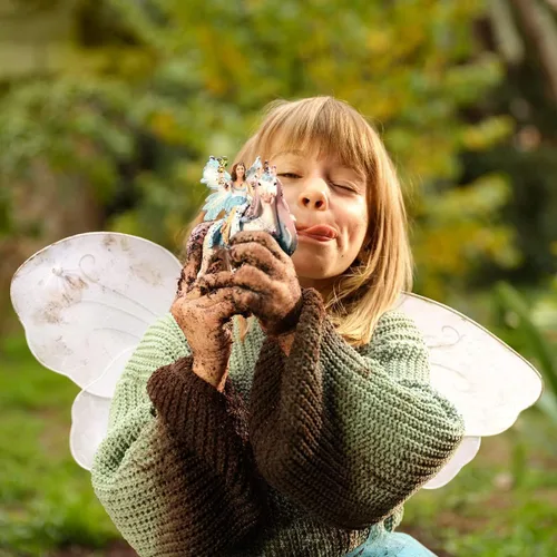 Miniatura 2 de Schleich Bayala - Figura de hada Eyela de 3 piezas con figura de unicornio de princesa, figura de hadas de fantasía con varita mágica, juguete