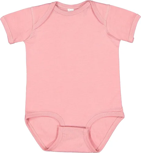 Miniatura 112 de RABBIT SKINS, Body de manga corta de jersey fino suave para bebé