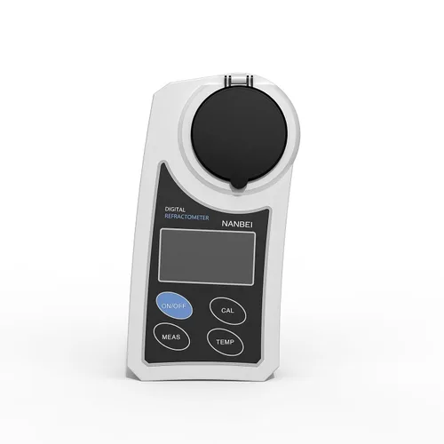 0-55% Refractómetro digital brix con ATC, refractómetro portátil, ± 0.5 Precisión, índice refractivo/conversión de modo de operación de contenido de
