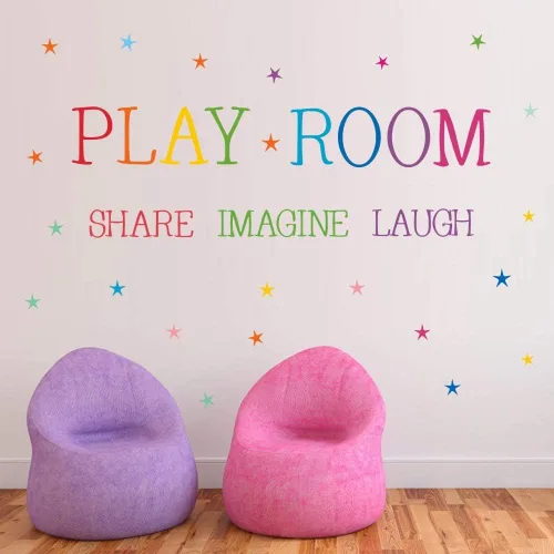 Miniatura 6 de TOARTi Calcomanía motivacional para pared con texto en inglés «Be Kind» en un mundo donde puedes ser cualquier cosa, calcomanía de vinilo con puntos
