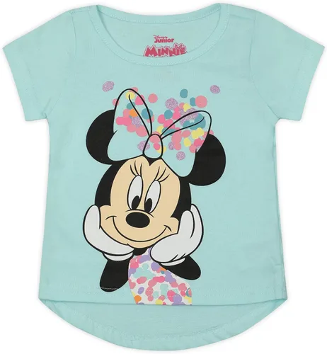Miniatura 2 de Disney Minnie Mouse Girls T-Shirt and Legging Set for Infant, Toddler and Little Kids BlueMulticolor