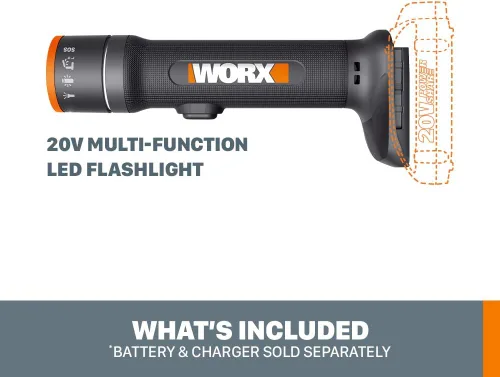 Miniatura 6 de Worx WX027L.9 20V Power Share Linterna LED multifunción (solo herramienta)