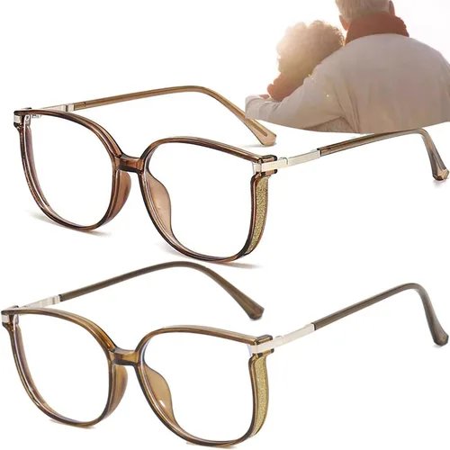 Miniatura 3 de Gafas de lectura de luz anti-azul portátiles de moda para mujer, con diamantes brillantes