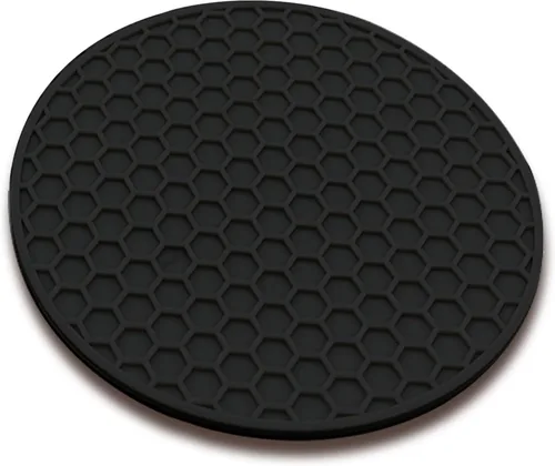 TENOC Alfombrillas Trivet de Silicona Antideslizantes, Resistentes al Calor y que Atrapan Agua para Vasos de Agua y Tazas de Té y Tazas de Café y