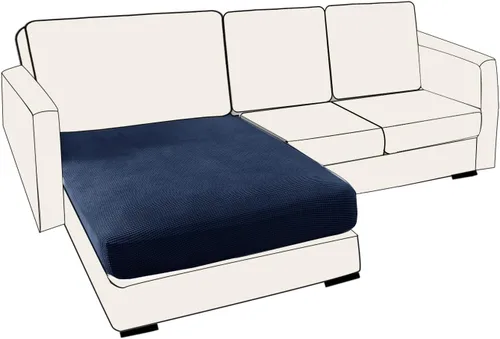 Miniatura 95 de UNBBRRL Fundas de cojín de asiento para sofá, elásticas, funda de cojín individual para sofá, fundas de cojín para sofá, fundas de héroe protegen
