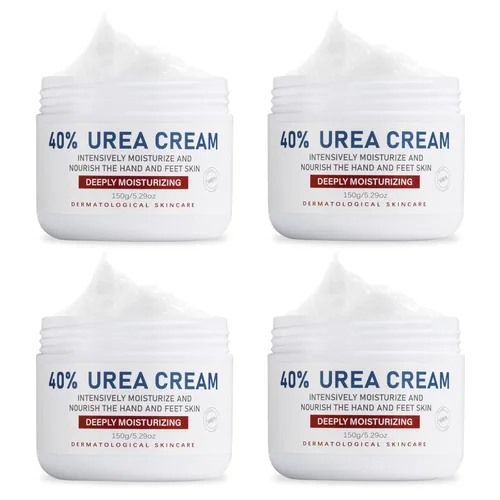 Miniatura 7 de OUKEYA Crema de Urea 40 Por Ciento, Crema para Manos y Pies para Sequedad y Grietas, Loción de Urea para Pies de Fuerza Máxima (350g)
