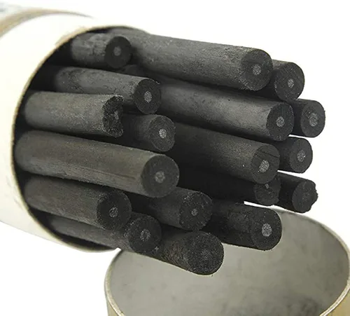 Miniatura 5 de 25 palitos de carbón de vid color negro, suaves, para dibujar, bocetos y bellas artes, lápices de carbón de sauce para dibujar (0.197-0.315 in