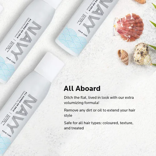Miniatura 3 de NAVY HAIR CARE Champú en aerosol seco para mujeres y hombres, 3 onzas, voluminizador de tamaño de viaje, para teñido y todo tipo de cabello